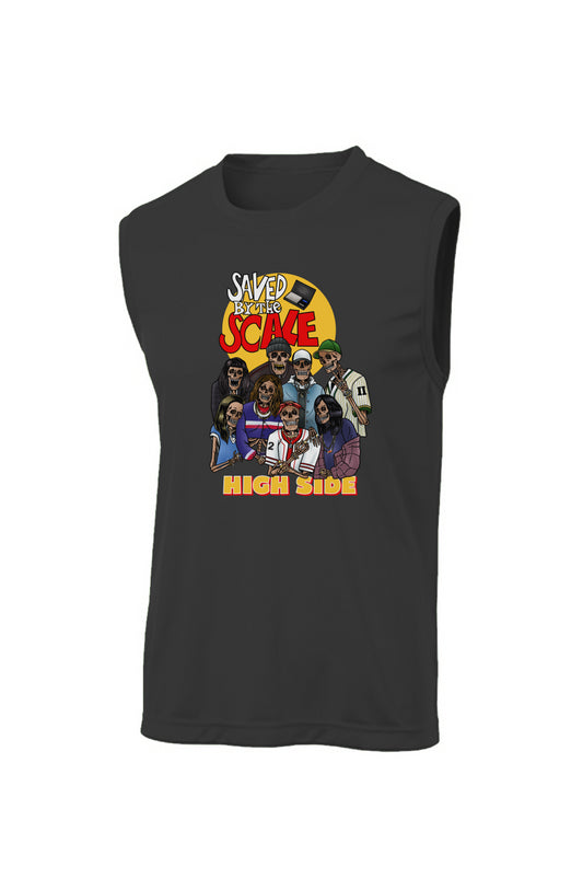 Saved By The Scale Sleeveless Tee