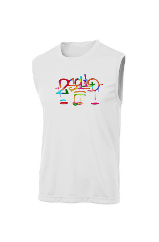 2Solid Drip Sleeveless Tee